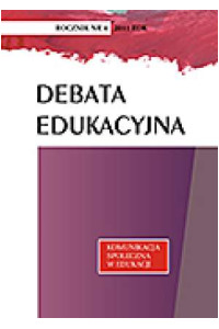 Debata Edukacyjna nr 4. Komunikacja społeczna w edukacji - okładka książki
