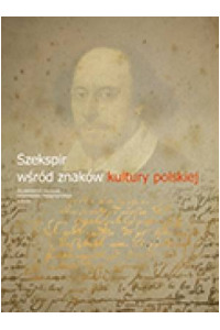 Szekspir wśród znaków kultury polskiej - okładka książki
