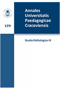 Annales Universitatis Paedagogicae Cracoviensis. Tom 129. Studia Politologica IX - okładka książki