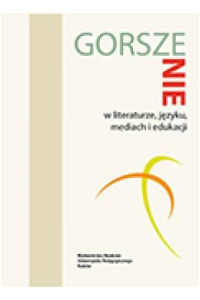 Gorszenie w literaturze, języku, mediach i edukacji - okładka książki