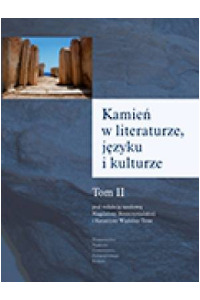 Kamień w literaturze, języku i kulturze. Tom 2 - okładka książki