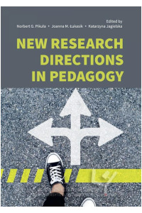 New research directions in pedagogy - okładka książki