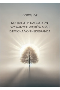 Implikacje pedagogiczne wybranych - okładka książki