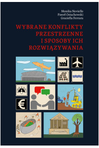 Wybrane konflikty przestrzenne - okładka książki